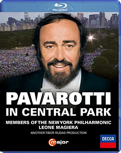 Pavarotti in Central Park [New York am 26. Juni 1993] [Blu-ray] von C Major (Naxos Deutschland GmbH)
