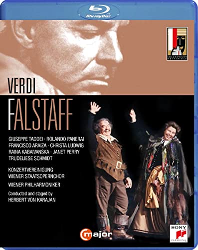 Verdi: Falstaff [Herbert von Karajan, Wiener Philharmoniker, Salzburg Festival 1982] [Blu-ray] von C Major (Naxos Deutschland GmbH)