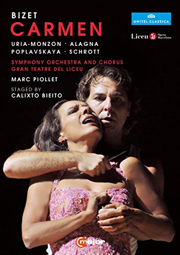 Bizet: Carmen [Béatrice Uria-Monzon; Symphony Orchestra of the Gran Teatre del Liceu,Marc Piiollet] [2 DVDs] von C Major Entertainment (Naxos Deutschland GmbH)