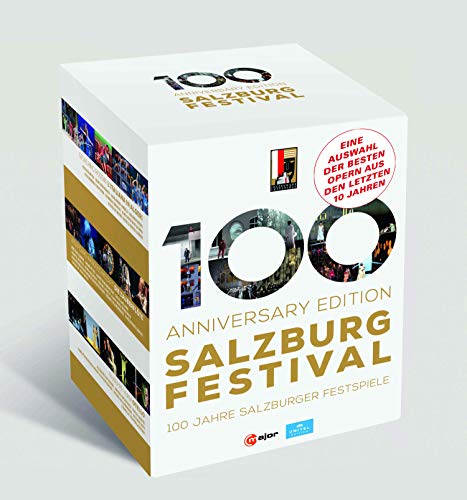 100 Anniversary Edition - Salzburg Festival [10 Blu-ray-Box] [Salsi, Rebeka, Pape, Castronovo, Bartoli, Abdrazakov, Grigorian, Chiuri, Jovanovich] von C Major Entertainment