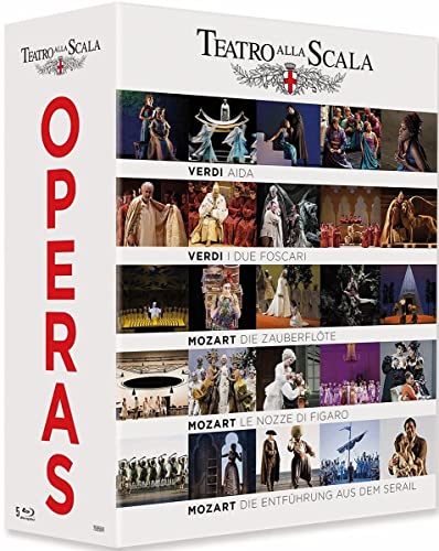 Teatro alla Scala Opera Box [Live recordings from Salzburg Festival 2015 -2018] [Blu-ray] von C Major