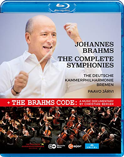 Brahms: Sämtliche Sinfonien [Paavo Järvi/Deutsche Kammerphilharmonie Bremen/Paris,2018] [Blu-ray] von C Major