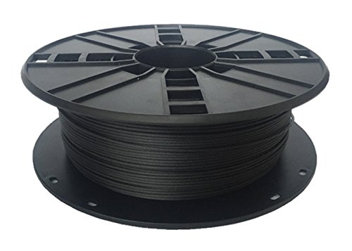 PLA plastic filament for 3D printers, 1.75 mm diameter, carbon filling von C-TECH