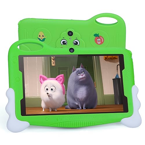 C idea 7-Zoll-Kinder-Tablet, Android 13-Tablet für Kinder von 3 bis 7 Jahren, 32 GB ROM + 32 GB erweiterbarer Speicher mit Google Play/Kindersicherung für elektrisches Lernen für Kinder (grün) von C idea