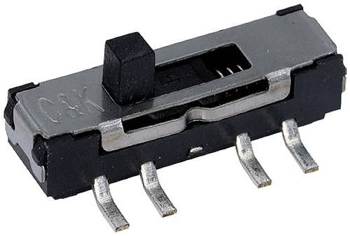 C & K Switches JS102000SAQN Schiebeschalter 5V 1mA 1 x Ein/Ein Tape von C & K Switches