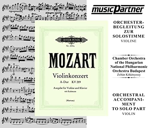 Violinkonzert a-Dur KV 219 von C. F. Peters Ltd & Co. KG