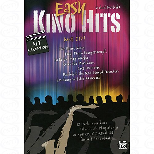 Easy Kino Hits 1 - arrangiert für Altsaxophon - mit CD [Noten/Sheetmusic] von C.F. Peters