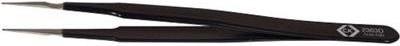 C.K Tools ESD-sichere Pinzetten, Positionieren, Gerillt, 120mm (T2363D) von C.K Tools