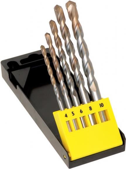 C.K Tools T3063 - Bohrer - Bohrerbit-Set - Mauerziegel - Beton - Hartkeramik - Metall - Stein - 4 - 5 - 6 - 8 - 10 mm (T3063) von C.K Tools