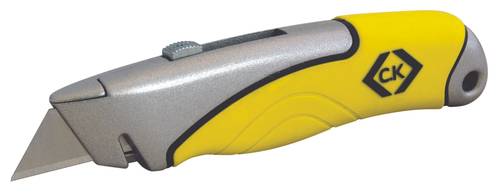 C.K T0957-1 Cutter mit einziehbarer Klinge, Softgriff 1St. C.K T0957-1 Cutter mit einziehbarer Klinge, Softgriff 1St. von C.K