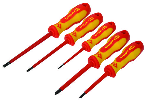 C.K Triton XLS VDE Schraubendreher-Set 5teilig Schlitz, Kreuzschlitz Phillips C.K Triton XLS VDE Schraubendreher-Set 5teilig Schlitz, Kreuzschlitz Phillips von C.K