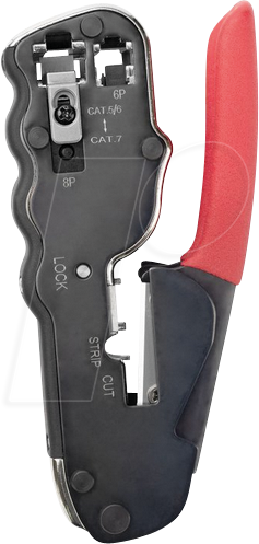 CK T3673A - Crimpzange, 137 mm, Westernstecker, Modularstecker von C.K