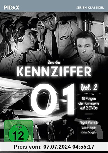 Kennziffer 01, Vol. 2 (Zero One) / Weitere 13 Folgen der Kultserie (Pidax Serien-Klassiker) [2 DVDs] von C.M. Pennington-Richards