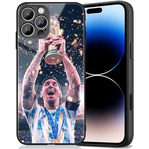 C0KC0IP Mess%i Schutzhülle für iPhone 16 Pro Max, modisch, stoßfest, Glasrückseite, vollständiger Schutz, TPU-Stoßdämpfung, Stoßdämpfer-Schutzhülle für iPhone 16 Pro Max, Sportfußball C0KC0IP Mess%i Schutzhülle für iPhone 16 Pro Max, modisch, stoßfest, Glasrückseite, vollständiger Schutz, TPU-Stoßdämpfung, Stoßdämpfer-Schutzhülle für iPhone 16 Pro Max, Sportfußball von C0KC0IP