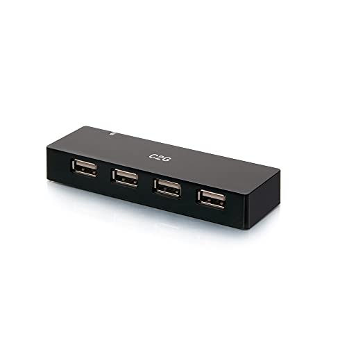 4-Port USB-A Hub mit 5V 2A Netzteil von C2G