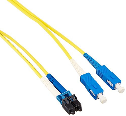 C2G / Cables to Go 14427 LC-/SC-Duplex 9/125 Single - Mode, 30 m, Gelb von C2G