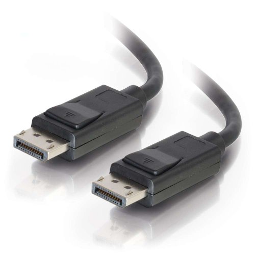 C2G /Cables to Go 54400 DisplayPort-Kabel (digital, Audio/Video, Stecker/Stecker, 91 cm) Schwarz von C2G