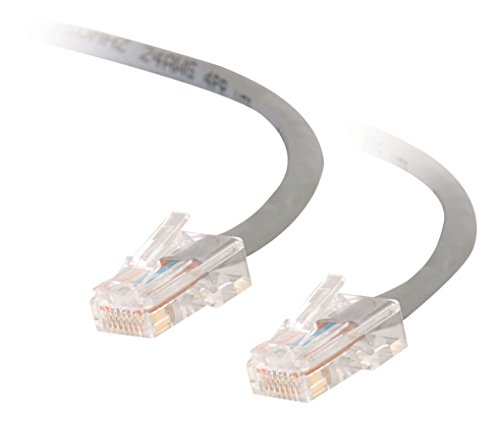C2G 0. 5M Cat5e Netzwerk Crossover Patch Kabel. Xover Ethernet-Kabel, Peer-to-Peer-Computerleitung. GRAU CAT5E PVC UTP von C2G