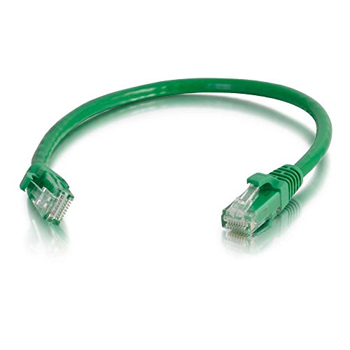 C2G 0. 5M Grün Cat5e Ethernet RJ45 Hohe Geschwindigkeit Netzwerk Kabel, LAN Lead Cat5e Unshielded PVC UTP Patch Kabel von C2G