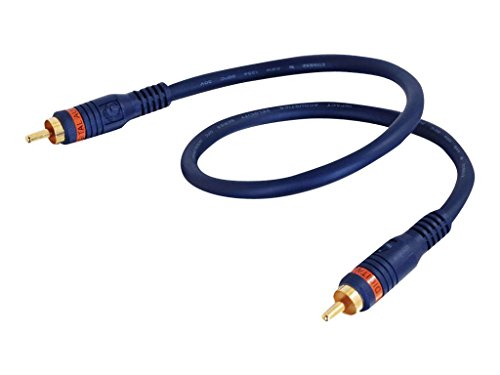 C2G 0. 5m Velocity RCA zu RCA S/Pdif Digital Audio Koaxialkabel Geeignet fàur Surround Sound System, DJ Controller, Heimkino, HDTV, Spielekonsolen, Hi-Fi Systeme, Soundbar C2G 0. 5m Velocity RCA zu RCA S/Pdif Digital Audio Koaxialkabel Geeignet fàur Surround Sound System, DJ Controller, Heimkino, HDTV, Spielekonsolen, Hi-Fi Systeme, Soundbar von C2G