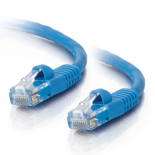 C2G 1. 5M Blau Cat5e Ethernet RJ45 Hohe Geschwindigkeit Netzwerk Kabel, LAN Lead Cat5e Unshielded PVC UTP Patch Kabel von C2G