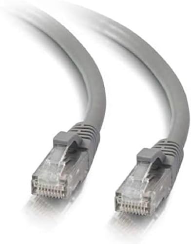 C2G 1. 5M Cat5e Ethernet RJ45 Hohe Geschwindigkeit Netzwerkkabel, LAN Leitung Snagless UTP LSZH-Gry von C2G