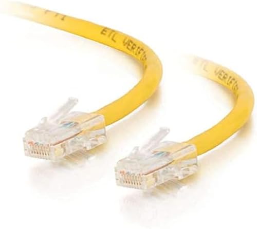 C2G 1. 5M Cat5e Netzwerk Crossover Patch Kabel. Xover Ethernet-Kabel, Peer-to-Peer-Computerleitung. GELB CAT5E PVC UTP von C2G