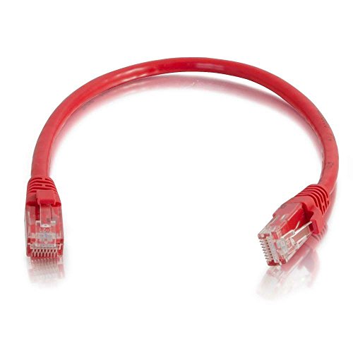 C2G 1. 5M Rot Cat5e Ethernet RJ45 Hohe Geschwindigkeit Netzwerk Kabel, LAN Lead Cat5e Unshielded PVC UTP Patch Kabel von C2G
