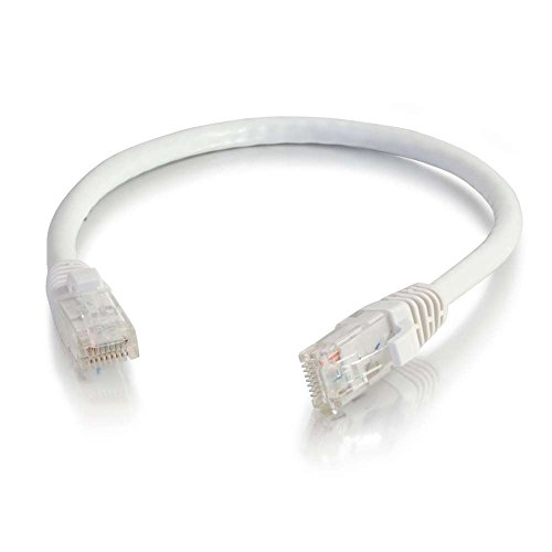 C2G 10M weiß CAT6 Ethernet Gigabit Lan Netzwerkkabel (RJ45) Patchkabel, UTP, kompatibel mit CAT. 5, CAT. 5e und CAT. 7. von C2G
