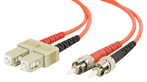 C2G 10m Glasfaser/Glasfaserkabel fàur Fast Ethernet, Fibre Channel, ATM und Gibabit Patchkabel LSZH SC/ST Duplex Multimode 62,5/125 MM von C2G