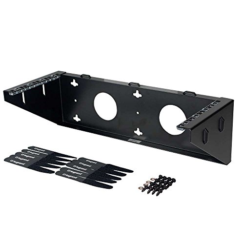 C2G 14625 4Ux19in Vertical Wall Mount Bracket, TAA Compliant, Black C2G 14625 4Ux19in Vertical Wall Mount Bracket, TAA Compliant, Black von C2G