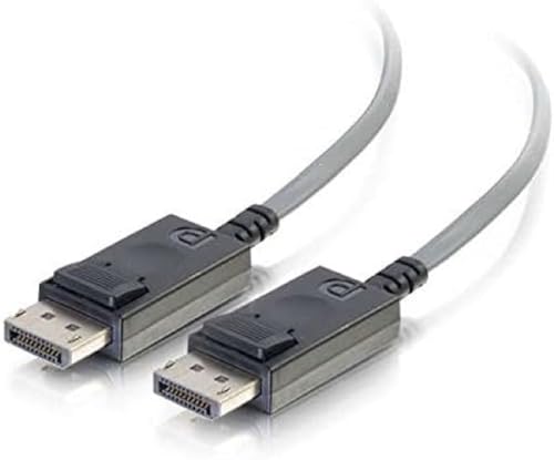 C2G 15M 4K DisplayPort Aktives Optisches Kabel mit Verriegelung 4K 3D Video DisplayPort Stecker auf Stecker Computermonitorkabel von C2G