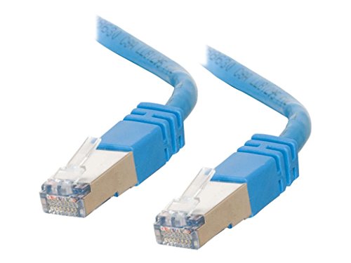 C2G 1M Cat5e Ethernet Netzwerk-Patchkabel (STP) gebootet & geschirmt BLAU von C2G