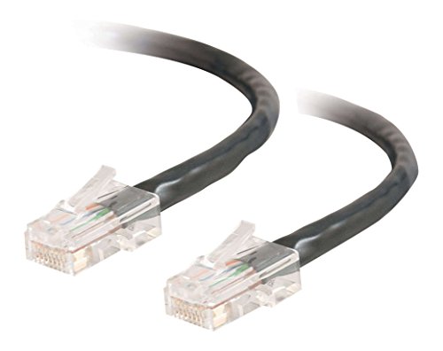 C2G 1M Cat5e Netzwerk Crossover Patch Kabel. Xover Ethernet-Kabel, Peer-to-Peer-Computerleitung. Schwarz CAT5E PVC UTP von C2G