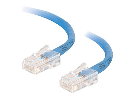 C2G 1M Cat5e Netzwerk Crossover Patchkabel. Xover Ethernet-Kabel, Peer-to-Peer-Computerleitung. BLAU CAT5E PVC UTP Rosso - blu von C2G