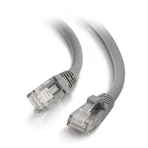 C2G 1M Cat6 Ethernet RJ45 Hohe Geschwindigkeit Netzwerk Kabel, LAN Lead Snagless UTP LSZH-GRY von C2G