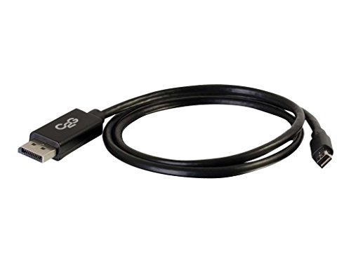 C2G 1m Mini-DisplayPort/Thunderbolt auf DisplayPort-Monitorkabel Schwarz von C2G