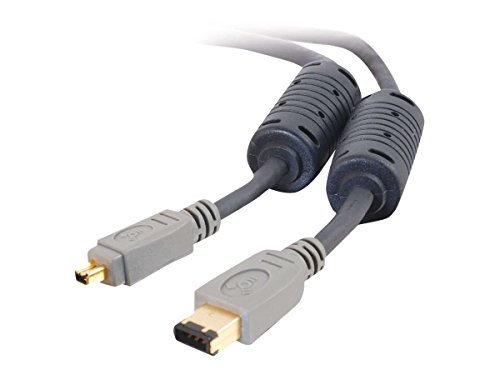 C2G 2 m ieee-1394 a FireWire 6-auf Pin Kabel Grau grau 4,5 m von C2G