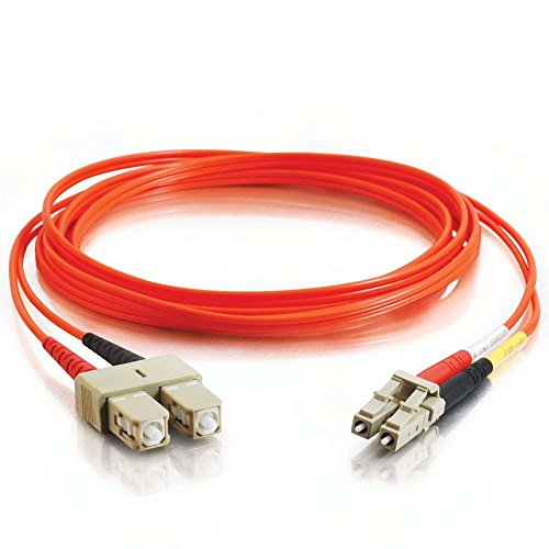 C2G 20 m LC/SC 20 m LC SC Orange LWL-Kabel – Glasfaserkabel von (LC, SC, 62,5 Mikrometer, 125 Mikrometer, orange, männlich/männlich) von C2G