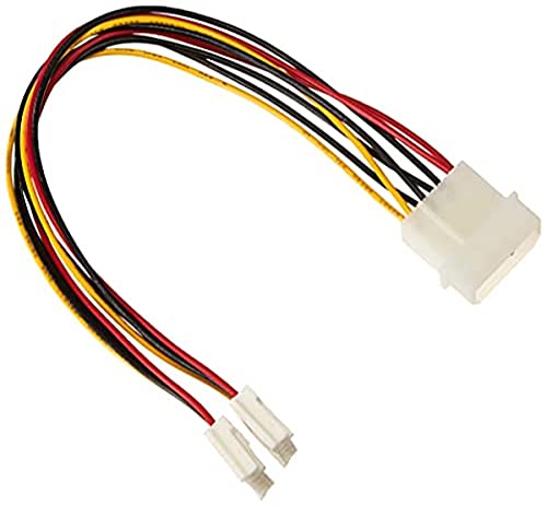 C2G 25cm 3. 5 LP4 mannlichen Molex auf 2 x weibliche Mini Kabel Splitter Extender. Molex Y-Kabel von C2G