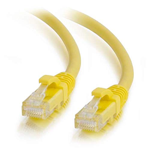 C2G 2M Cat6A Ethernet RJ45 High-Speed-Netzwerkkabel, LAN-Leitung Snagless UTP LSZH-Gelb von C2G