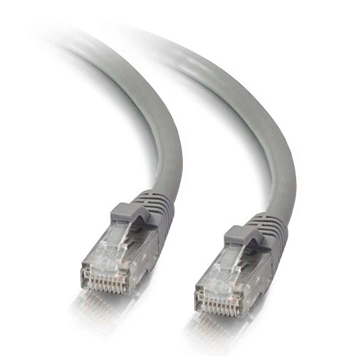 C2G 2M Grau Cat5e Ethernet RJ45 Hohe Geschwindigkeit Netzwerk Kabel, LAN Lead Cat5e Unshielded PVC UTP Patch Kabel von C2G