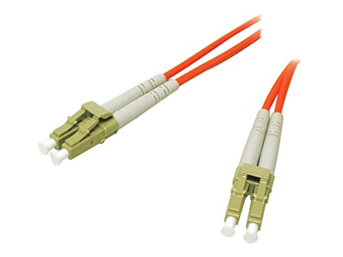 C2G 2m Glasfaser/Glasfaserkabel fàur Fast Ethernet, Fibre Channel, ATM und Gibabit Patchkabel LSZH LC/LC Duplex Multimode 62,5/125 MM von C2G