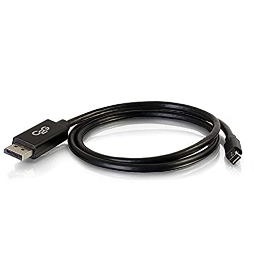 C2G 2m Mini-DisplayPort/Thunderbolt auf DisplayPort-Monitorkabel Schwarz von C2G