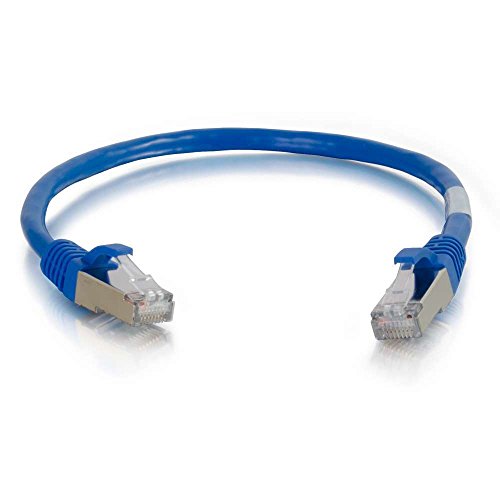 C2G 30M Cat5e Ethernet Netzwerk-Patchkabel (STP) gebootet & geschirmt BLAU von C2G