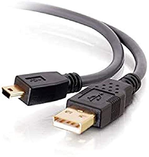 C2G 3M Premium USB 2. 0 A auf Mini-USB B Kabel, vergoldetes USB auf Mini-USB Lade- und Datenkabel von C2G