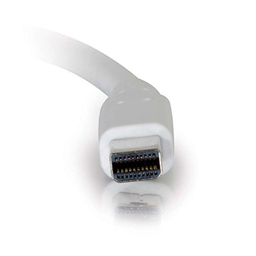 C2G 3m 4K Mini DisplayPort auf Mini DisplayPort Computer-Monitor-Kabel Stecker auf Buchse Weiß von C2G