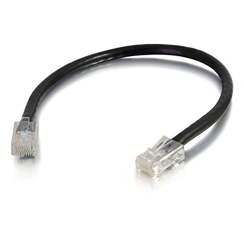 C2G 5M Cat5e Ethernet RJ45 Hochgeschwindigkeits-Netzwerkkabel, LAN-Leitung SCHWARZ Cat5e PVC UTP Patch-Kabel von C2G