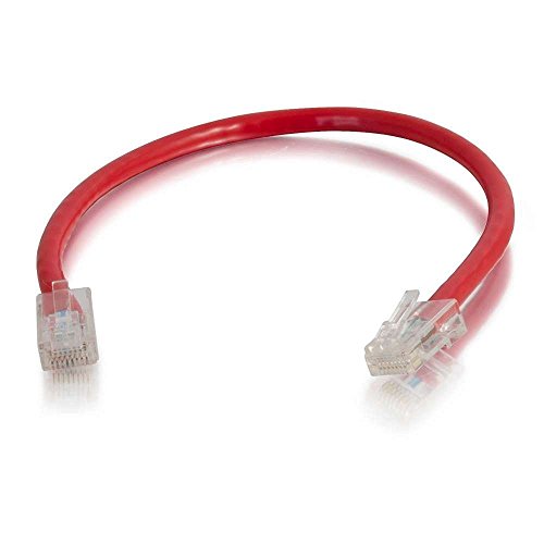 C2G 7M Cat5e Ethernet RJ45 High-Speed-Netzwerkkabel, LAN-Leitung ROT Cat5e PVC UTP Patchkabel von C2G