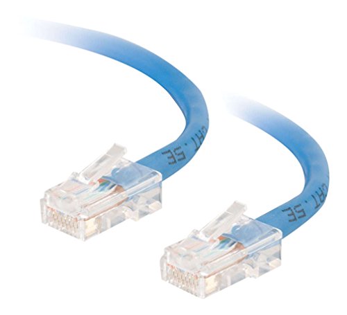 C2G 7M Cat5e Netzwerk Crossover Patch Kabel. Xover Ethernet-Kabel, Peer-to-Peer-Computerleitung. BLAU CAT5E PVC UTP von C2G